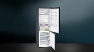 Siemens KG49NXXEA iQ300 Koel-vriescombinatie Zwart