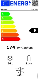 Siemens KI72LADE0 Inbouwkoelkast