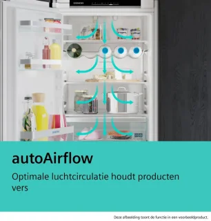 Siemens KI86V5SE1 koelvriescombinatie 178cm inbouw