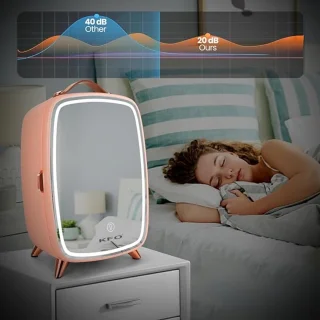 Skincare Beauty Fridge Mini Koelkast 6L Flamingo