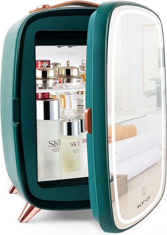 Klein, stil en speciaal voor je beautyproducten: de KFO 6L Skincare Fridge