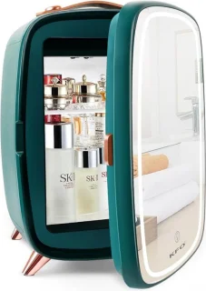 Skincare Beauty Fridge Mini Koelkast 6L Groen