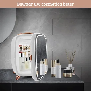 Skincare Beauty Fridge Mini Koelkast 6L Wit