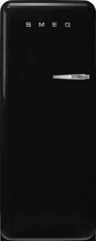 Smeg FAB28LBL5 koelkast kastmodel links zwart