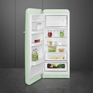 Smeg FAB28LPG5 koelkast kastmodel mint groen links scharnier