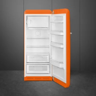 Smeg FAB28ROR5UK combi-koelkast 270L Oranje