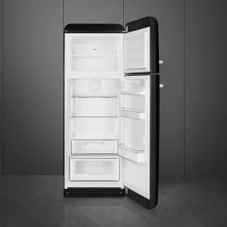 Smeg FAB30RBL5 koel-vriescombinatie zwart scharnier rechts