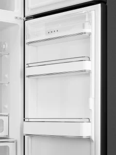 Smeg FAB30RBL5 koel-vriescombinatie zwart scharnier rechts