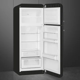 Smeg FAB30RBL5 koel-vriescombinatie zwart scharnier rechts