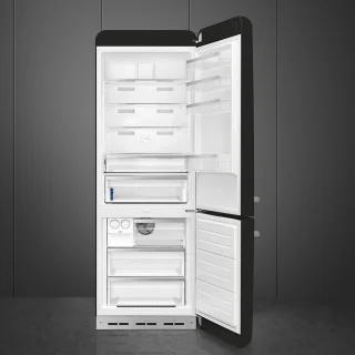 Smeg FAB38RBL5 Koelvriescombinatie Zwart Scharnier Rechts