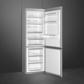 SMEG FC18EN4AX Koel-vriescombinatie RVS