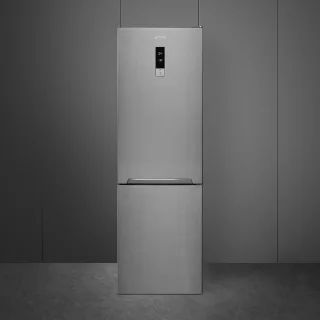 SMEG FC18EN4AX Koel-vriescombinatie RVS