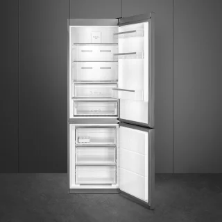 SMEG FC18EN4AX Koel-vriescombinatie RVS