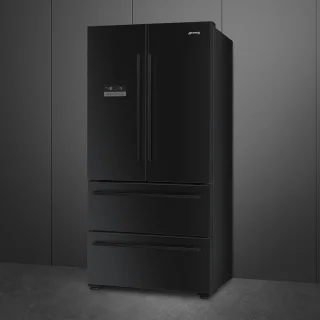Smeg FQ55FNDF Amerikaanse koelkast 539L Zwart