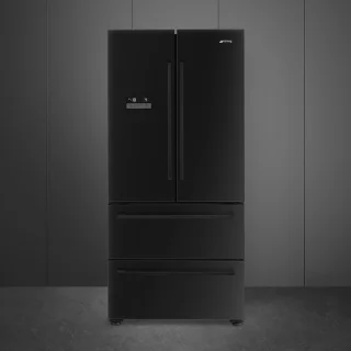 Smeg FQ55FNDF Amerikaanse koelkast 539L Zwart