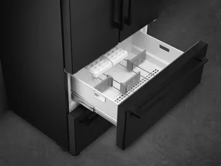Smeg FQ55FNDF Amerikaanse koelkast 539L Zwart
