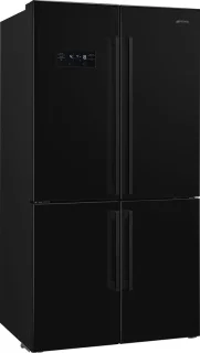SMEG FQ60NDE Amerikaanse koelkast zwart