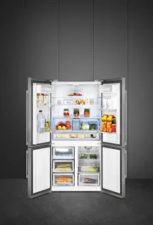 SMEG FQ60XDAIE Amerikaanse koelkast RVS