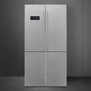 SMEG FQ60XDAIE Amerikaanse koelkast RVS