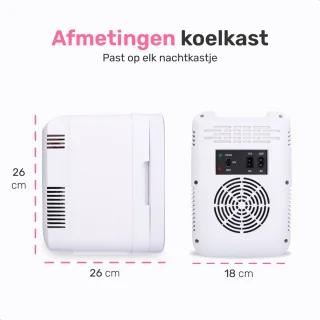 Soft & Silky Mini Skincare Fridge inclusief Roller