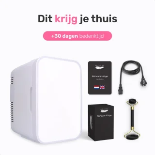 Soft & Silky Mini Skincare Fridge inclusief Roller