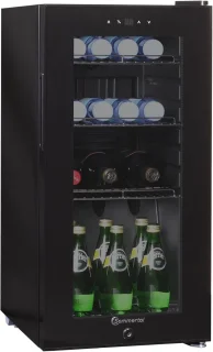 Sommertal drankkoelkast zwart touchscreen slot F