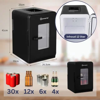 Sommertal KS15 Mini-Koelkast 15L 12V/230V