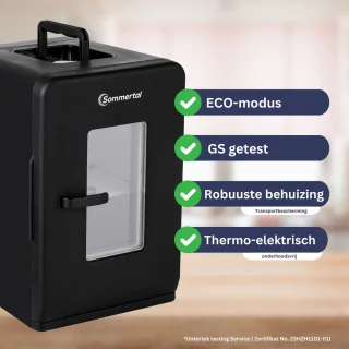 Sommertal KS15 Mini-Koelkast 15L 12V/230V