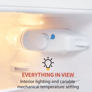 Sweiko Retro Koel-vriescombinatie 92L tweedeurs