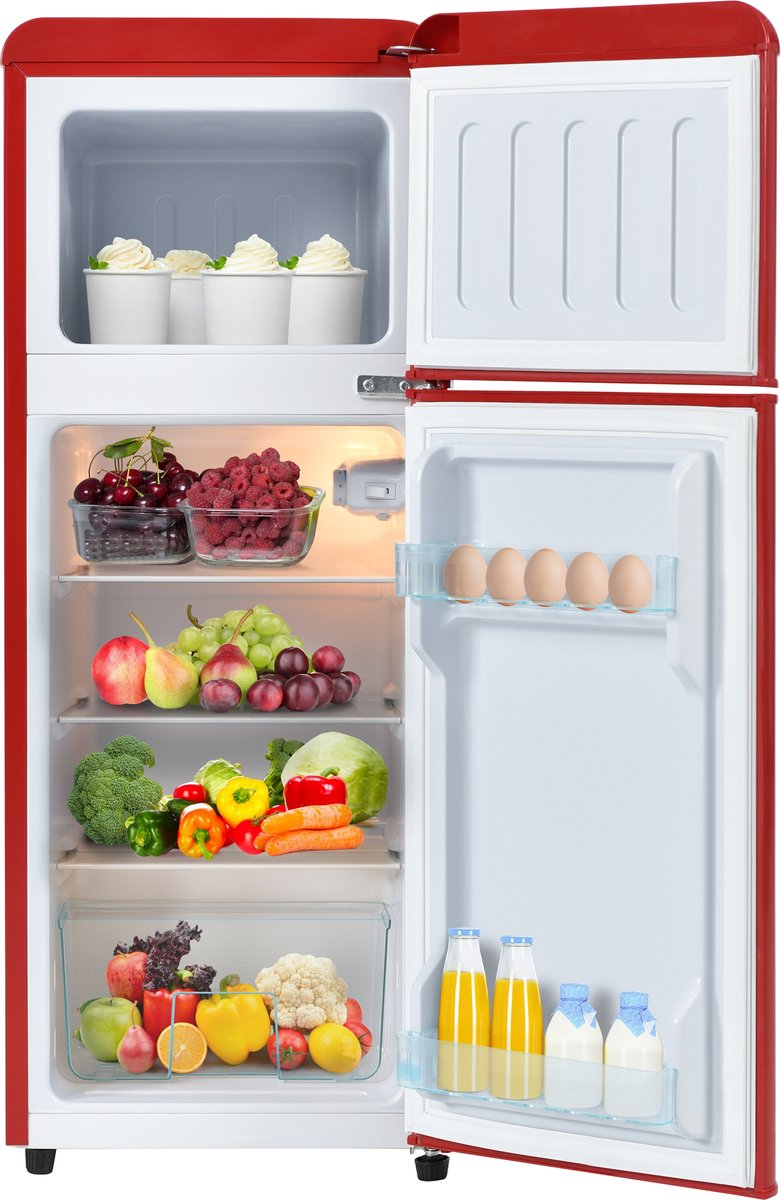 Sweiko Retro Koel-vriescombinatie 92L tweedeurs