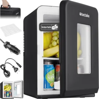 tectake Mini-Autokoelkast 14L Draagbare Minibar