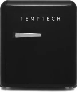 Temptech VINT450Black retro mini koelkast 45L