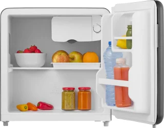 Tomado TRM4701B Retro mini koelkast 47L zwart