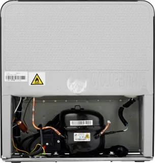 Tomado TRM4701B Retro mini koelkast 47L zwart