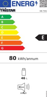 Wat vinden we goed aan de Tristar KB-7351 Mini-koelkast