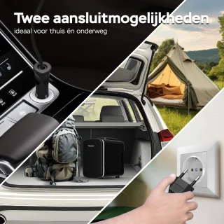 Turbotronic EC4 Mini Koelkast 4L Zwart