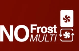 Vestfrost Retro NoFrost koel-vriescombinatie blauw