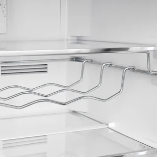 Vestfrost VR-FB383-2H0B Koel-Vriescombinatie Zwart Glas