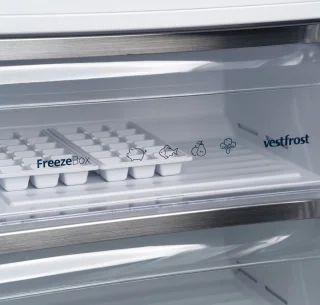 Vestfrost VR-FB383-2H0B Koel-Vriescombinatie Zwart Glas