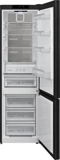 Vestfrost VR-FB383-2H0B Koel-Vriescombinatie Zwart Glas