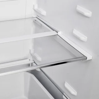 Vestfrost VR-FB383-2H0B Koel-Vriescombinatie Zwart Glas