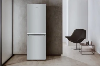 Whirlpool W5 721E OX Koel-vriescombinatie Grijs