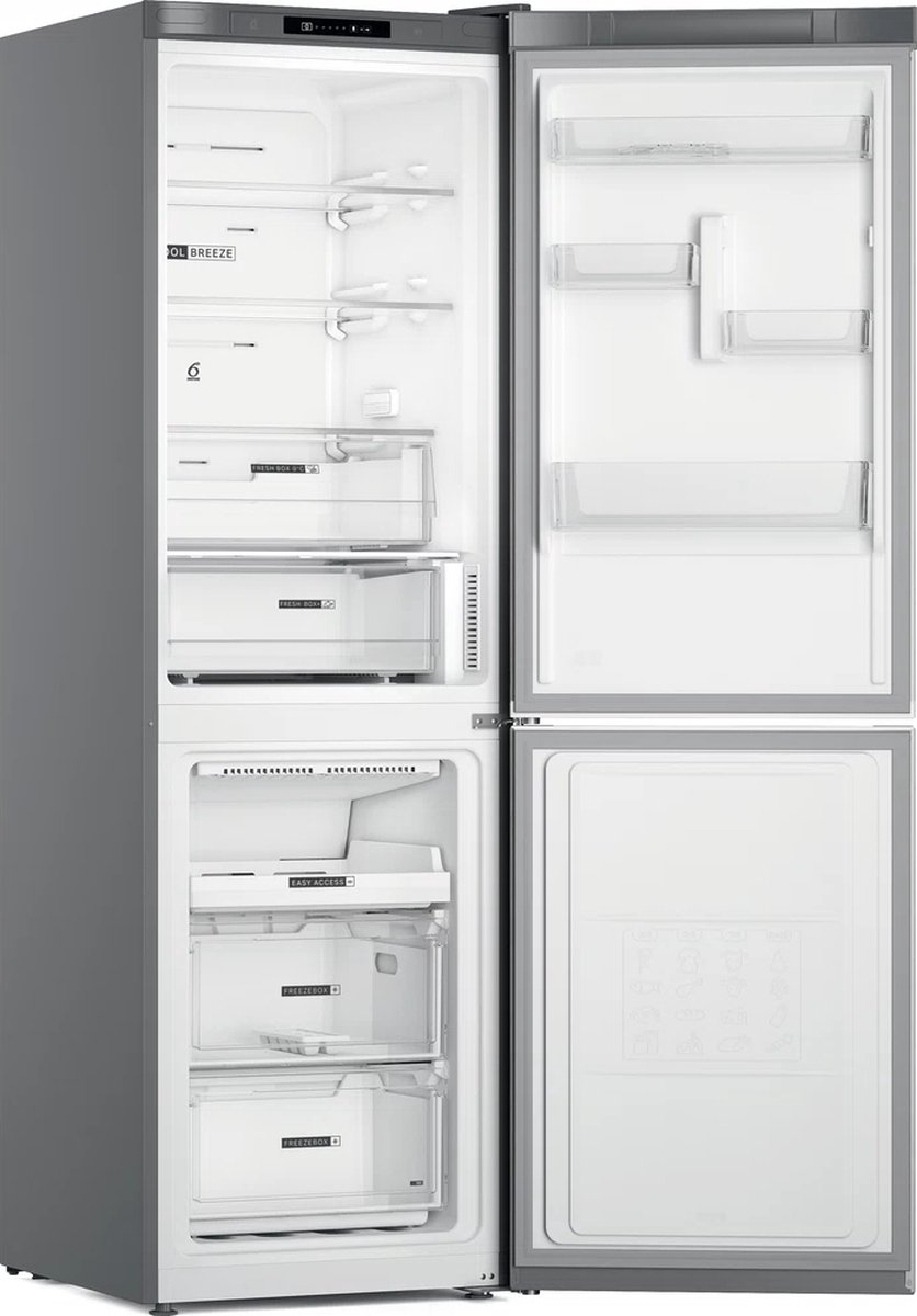 Whirlpool W7X 82I OX Koelvriescombinatie