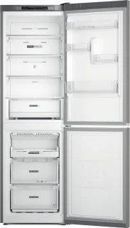 Whirlpool W7X 83A OX koel-vriescombinatie 335 l Roestvrijstaal