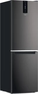 Whirlpool W7X 83T KS koelvriescombinatie zwart 335L