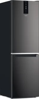 Whirlpool W7X 83T KS koelvriescombinatie zwart 335L