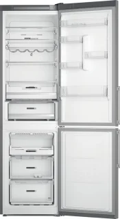 Whirlpool W7X 92O OX H Koelkast Vrijstaand 367L Grijs