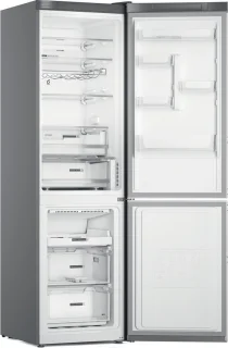 Whirlpool W7X 92O OX H Koelkast Vrijstaand 367L Grijs