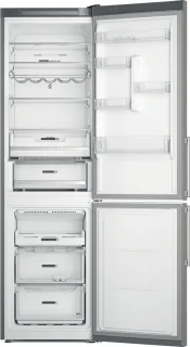Whirlpool W7X 92O OX H Koelkast Vrijstaand 367L Grijs