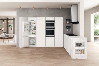 Whirlpool WHC18 T574 P Koel-vriescombinatie Inbouw 250L Wit